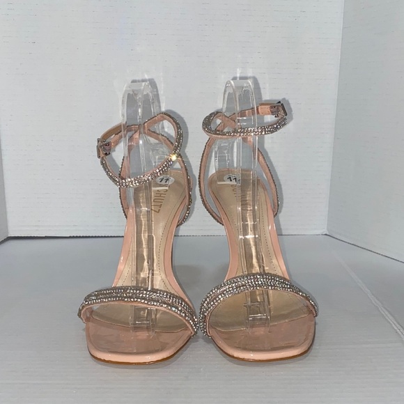 Schutz Altina Glam Patent Sandal in a sweet rose color Size 11 - Picture 2 of 12